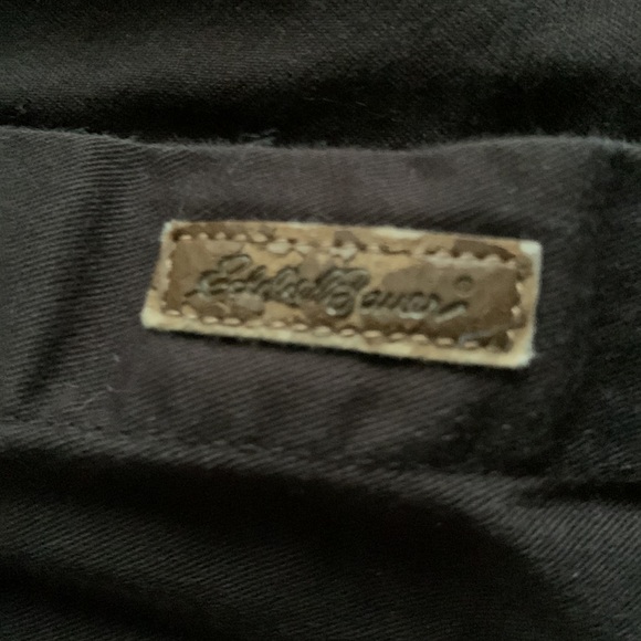 Men’s Eddie Bauer black, long sleeve, shirt.  Size XL. Chest approx 26 inches - Picture 6 of 12